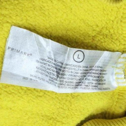 Primark NBA Men’s Yellow Lakers Pullover Hoodie L Long Sleeve