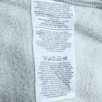 Nike Men's Grey Crew Neck Sweatshirt Medium Fleece Pullover