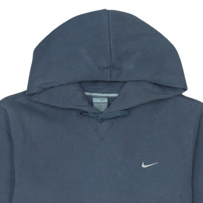 Nike Men's Blue Pullover Hoodie M Regular Fit Fleece