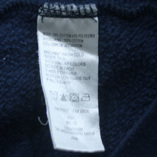 Nike Red Sox Navy Hoodie L Women Pullover Fleece Cotton Blend