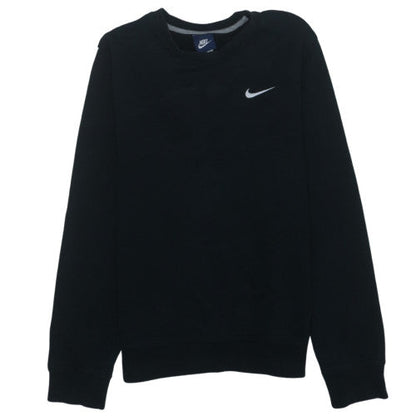Nike Men's Black Cotton Pullover Sweatshirt Size M