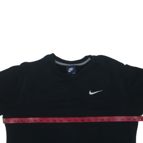 Nike Men's Black Cotton Pullover Sweatshirt Size M
