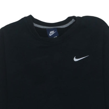 Nike Men's Black Cotton Pullover Sweatshirt Size M