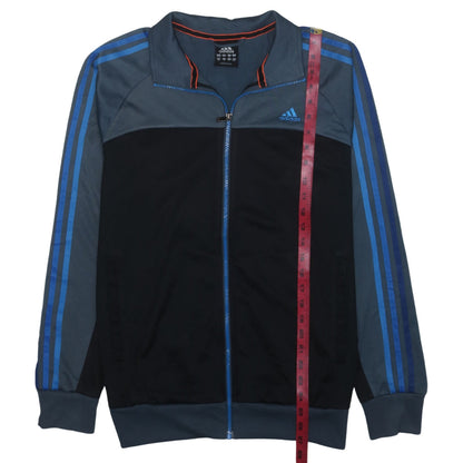 Adidas Men's Black M Full Zip Sports Sweatshirt Jacket