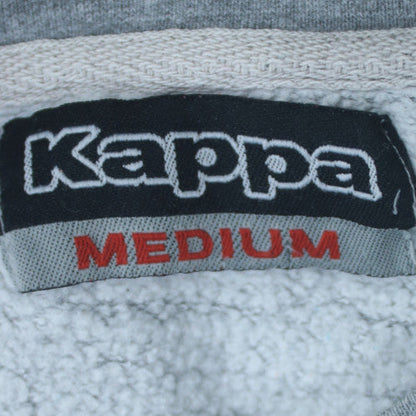 Kappa Mens Grey Medium Crew Neck Pullover Sweatshirt