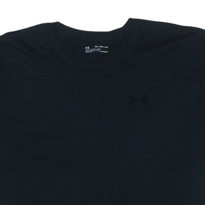 Under Armour Men's Black 4XL HeatGear Loose Fit T-Shirt