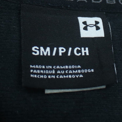 Under Armour Men's Black Small 1/2 Zip Fleece Sports Hoodie