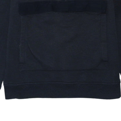 Under Armour Men's Black Small 1/2 Zip Fleece Sports Hoodie