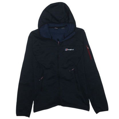 Berghaus Men's Blue Full Zip Hooded Fleece Jacket Size M
