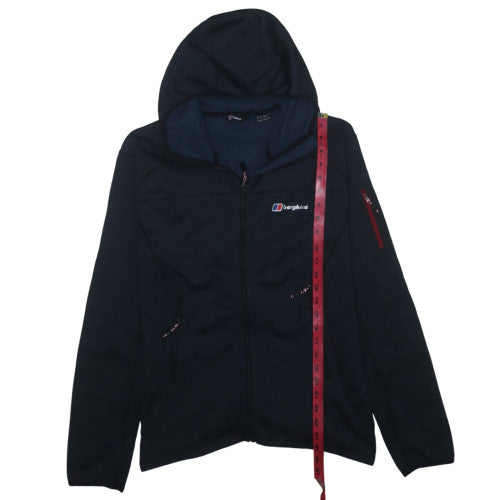Berghaus Men's Blue Full Zip Hooded Fleece Jacket Size M