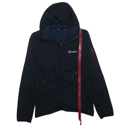 Berghaus Men's Blue Full Zip Hooded Fleece Jacket Size M