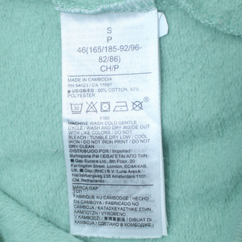 GAP Women’s Green Small Pullover Logo Sweatshirt