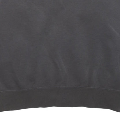 Nike Womens Grey Crew Neck Pullover Sweatshirt M Cotton Blend