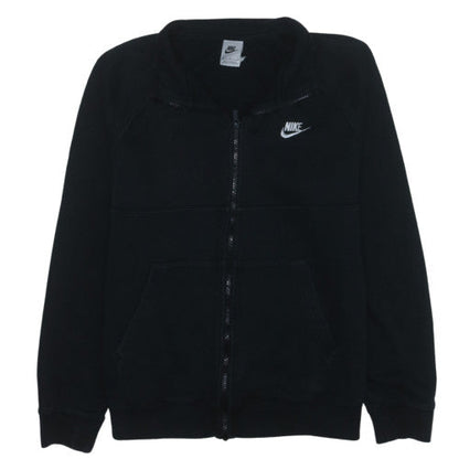Nike Men's Black Full Zip Fleece Hoodie Size M
