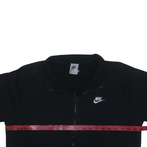 Nike Men's Black Full Zip Fleece Hoodie Size M