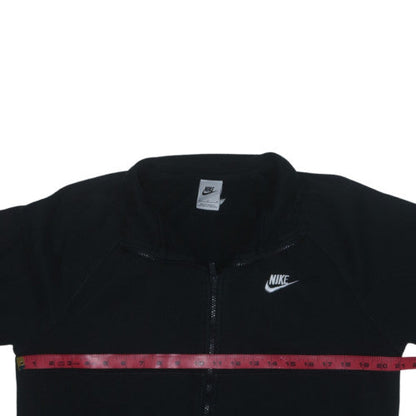 Nike Men's Black Full Zip Fleece Hoodie Size M