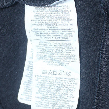 Nike Men's Black Full Zip Fleece Hoodie Size M