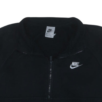 Nike Men's Black Full Zip Fleece Hoodie Size M