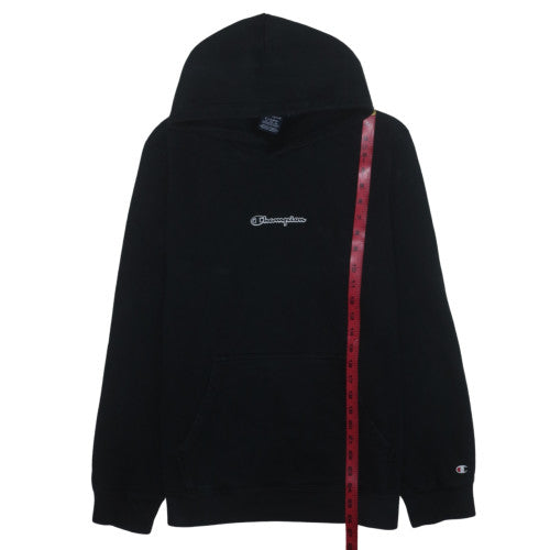 Champion Men's Black XL Pullover Hoodie Fleece Sweatshirt