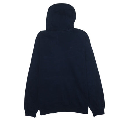 Nike Men's Blue Pullover Hoodie L Graphic Fleece Sportswear