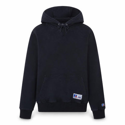 Russell Athletic Mens Black S Pullover Hoodie Fleece Logo