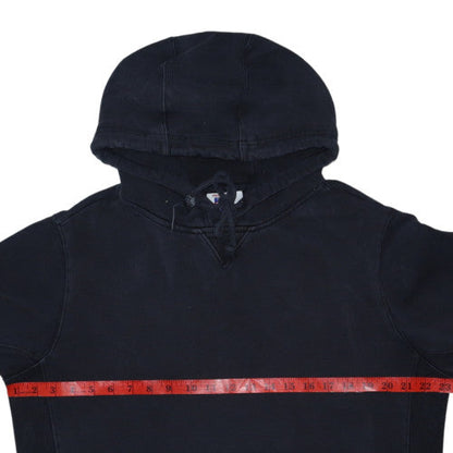 Russell Athletic Mens Black S Pullover Hoodie Fleece Logo