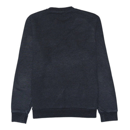 Guess Mens Grey Crew Neck Embroidered Logo Sweatshirt Size L