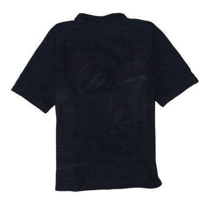 The North Face Men’s Black L Fleece Half Zip Short Sleeve T-Shirt