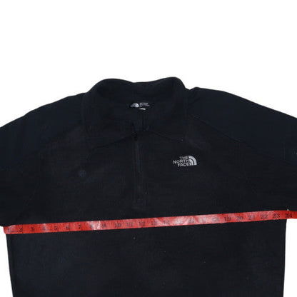 The North Face Men’s Black L Fleece Half Zip Short Sleeve T-Shirt