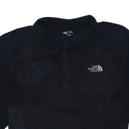 The North Face Men’s Black L Fleece Half Zip Short Sleeve T-Shirt
