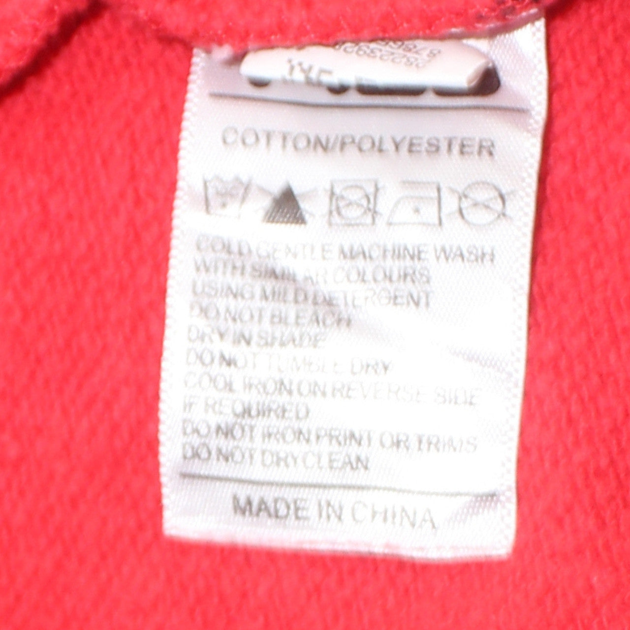 Fila Women Red Crew Neck Pullover Sweatshirt Size 20 Cotton Blend