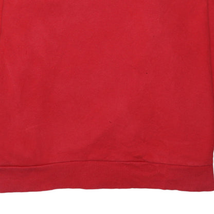 Fila Women Red Crew Neck Pullover Sweatshirt Size 20 Cotton Blend