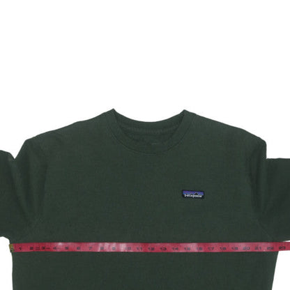 Patagonia Men's Green Regular Fit Crew Neck Sweatshirt M