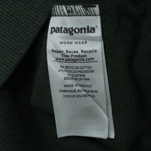 Patagonia Men's Green Regular Fit Crew Neck Sweatshirt M