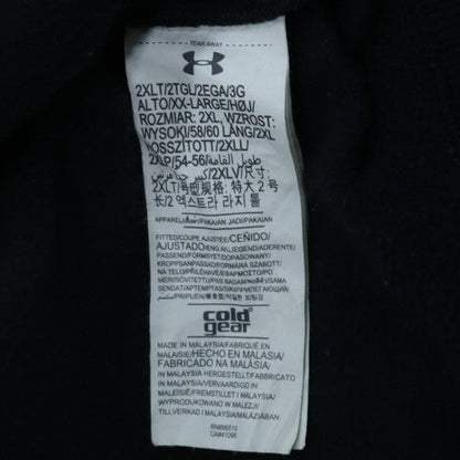 Under Armour Men's Black 2XL Threadborne 1/2 Zip Hoodie