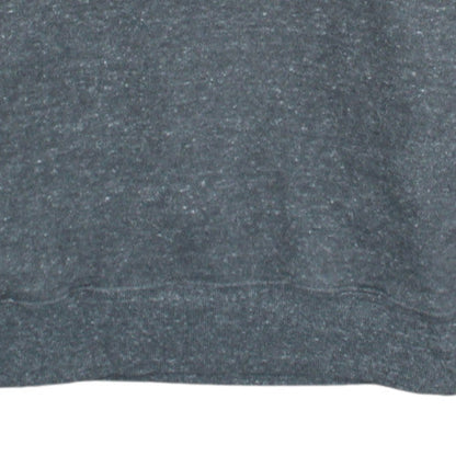 Champion Men's Grey Logo Pullover Hoodie Size L