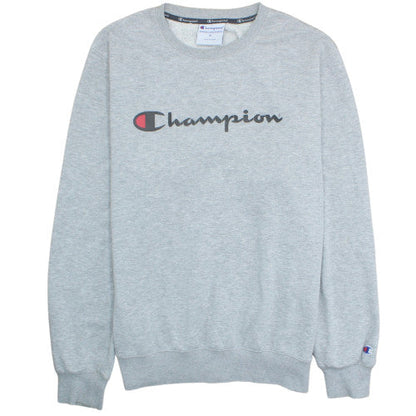 Champion Men's Grey XL Crew Neck Pullover Sweatshirt