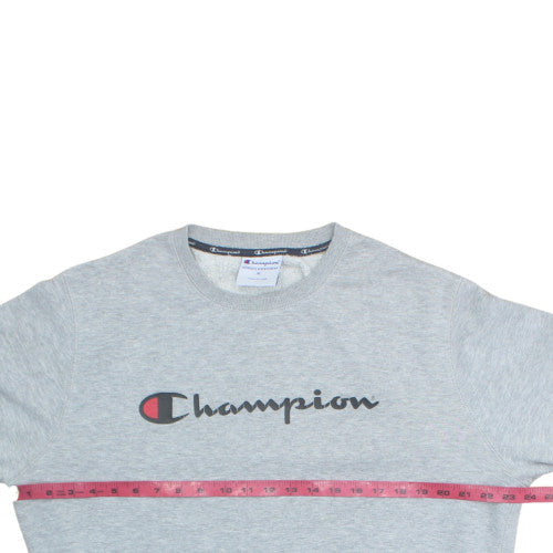 Champion Men's Grey XL Crew Neck Pullover Sweatshirt