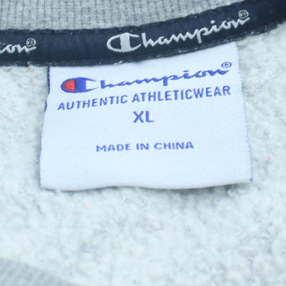 Champion Men's Grey XL Crew Neck Pullover Sweatshirt