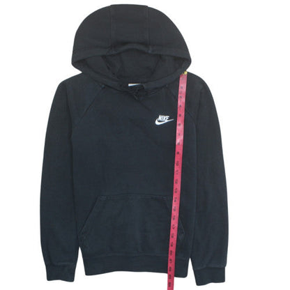 Nike Men's Black XS Pullover Hoodie Fleece Logo Regular Fit