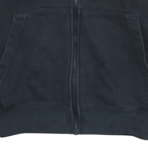 Nike Mens Black Full Zip Hoodie M Fleece Sweatshirt