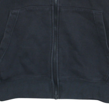 Nike Mens Black Full Zip Hoodie M Fleece Sweatshirt