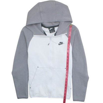 Nike Men's Grey XS Full Zip Sports Hoodie