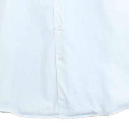 Hugo Boss Men's White Regular Fit Easy Iron Button-Up Shirt L