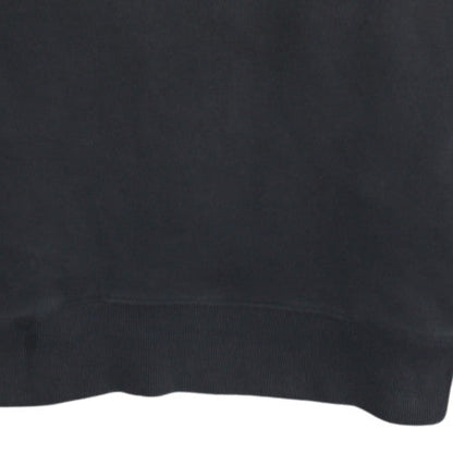 Tommy Jeans Men's Black & Grey Hoodie L Pullover Logo Cotton Blend