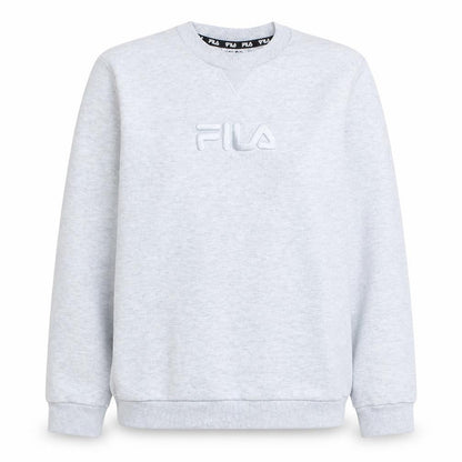 Fila Womens Grey Crew Neck Pullover Sweatshirt Size 18