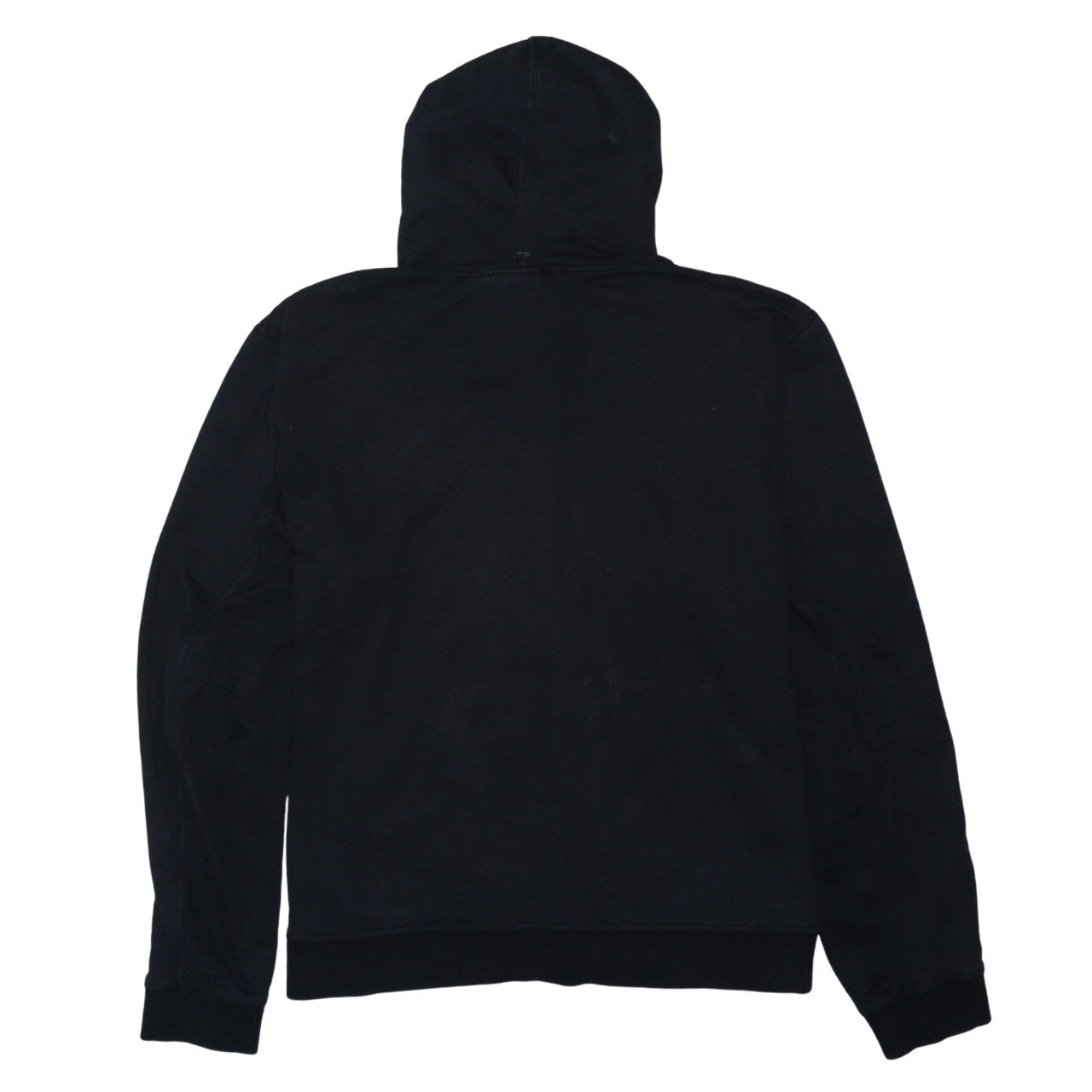 Harley-Davidson Men’s Black Full Zip Hooded Leather & Cotton XL Hoodie