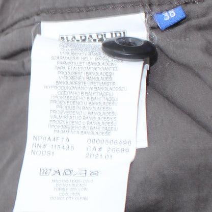 Napapijri Men's Brown Cargo Shorts Size 36 Regular Fit Summer