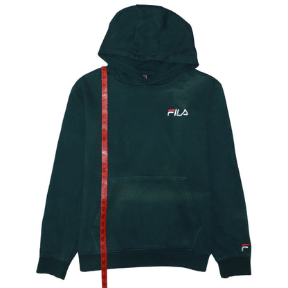 Fila Men's Green Pullover Hoodie Sweatshirt Size M