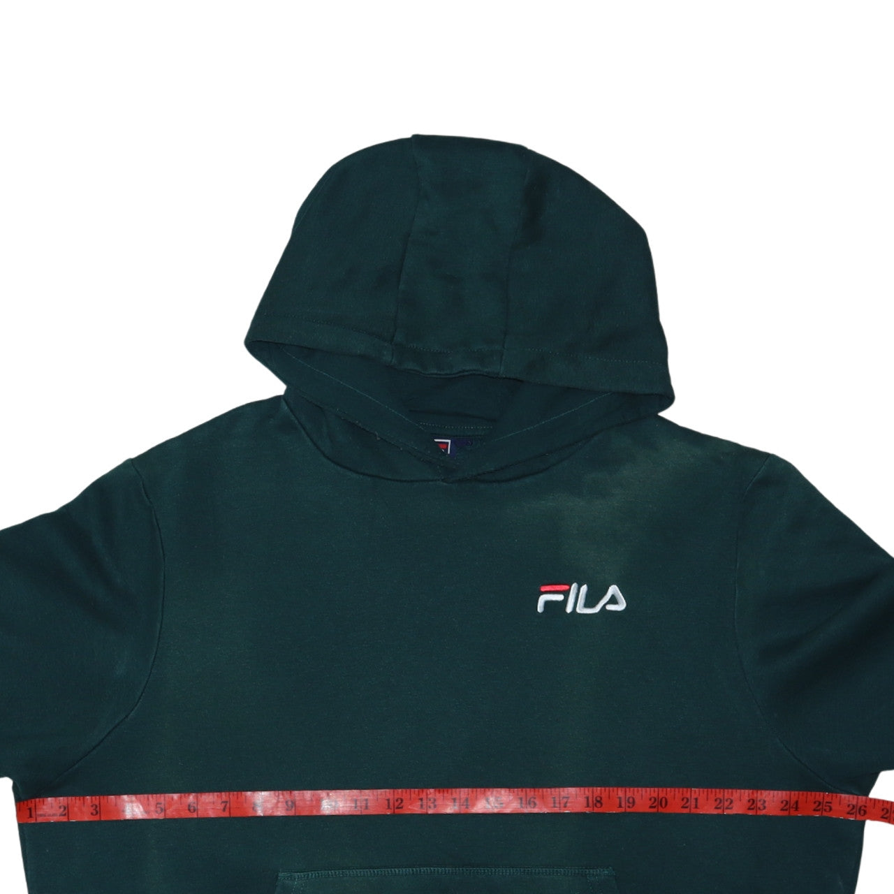 Fila Men's Green Pullover Hoodie Sweatshirt Size M